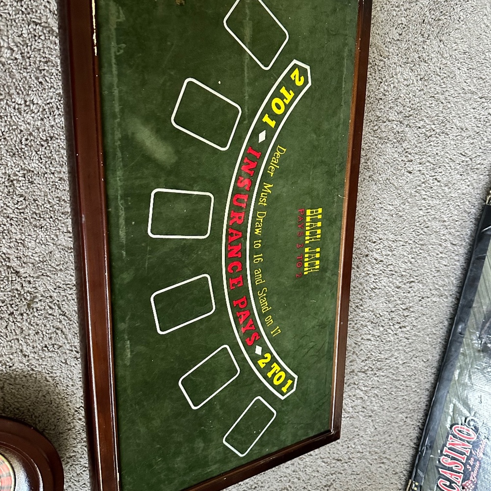 3 in 1 CASINO GAME TABLE